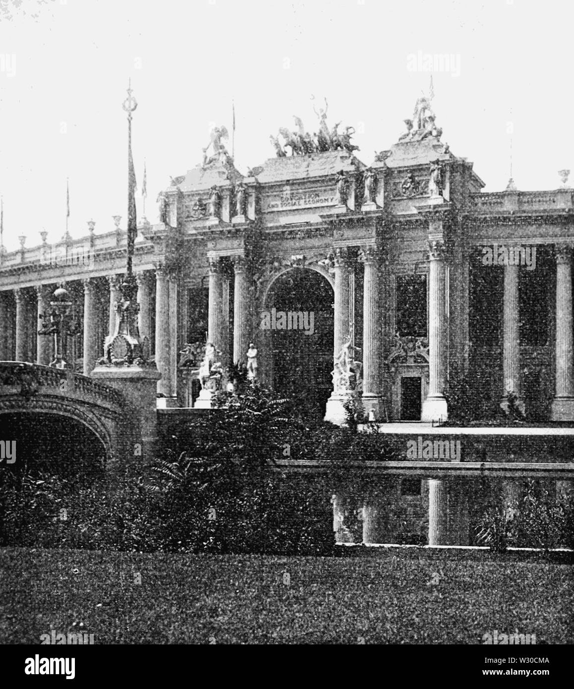 PSM V66 D103 Palace di educazione e di economia sociale Foto Stock