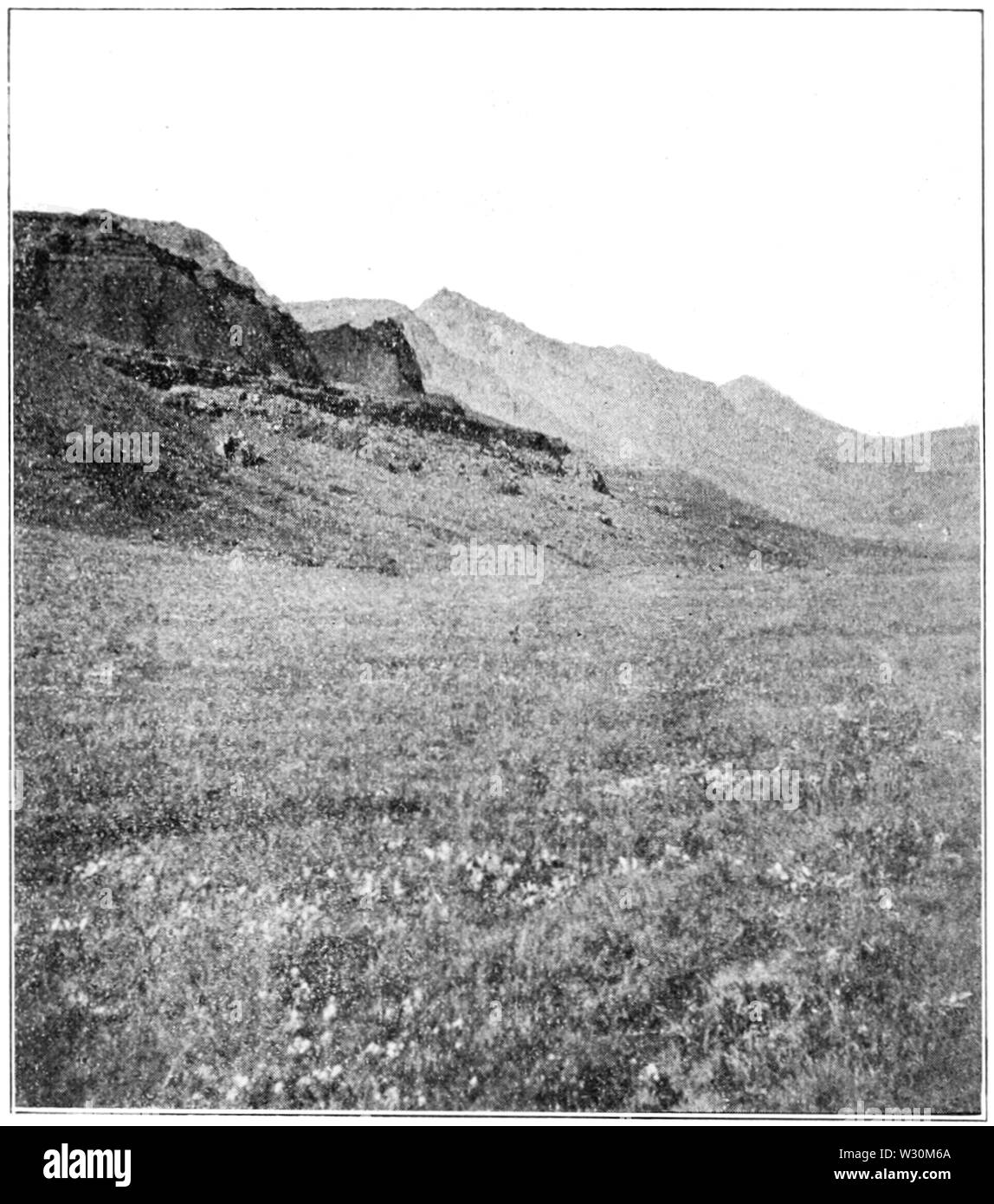 PSM V72 D087 Il kalfstinder montagne Foto Stock