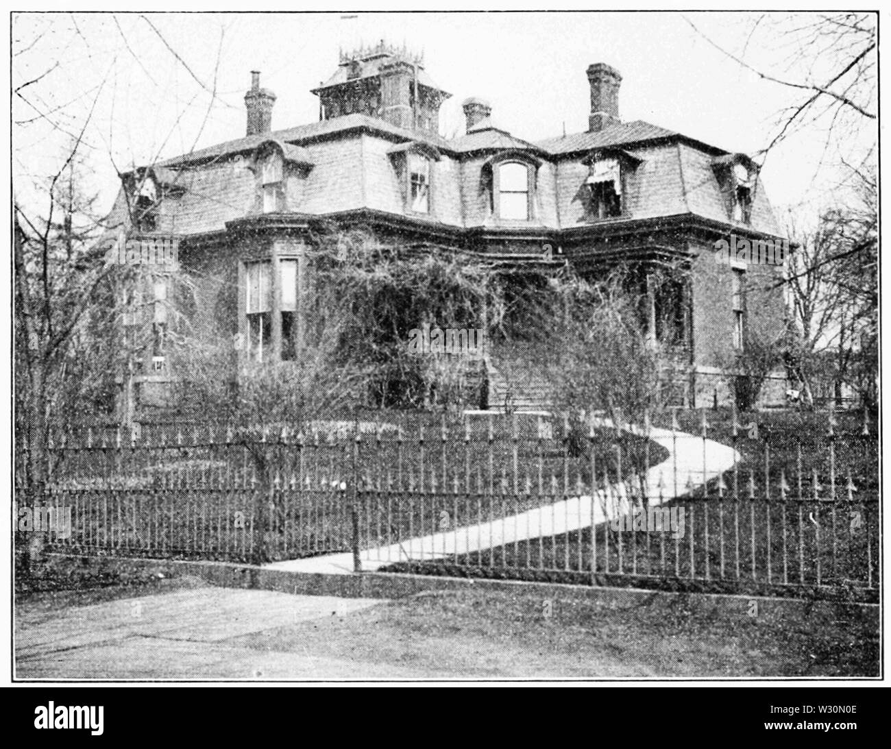 PSM V72 D376 museo per bambini edificio in Bedford Park Brooklyn Foto Stock