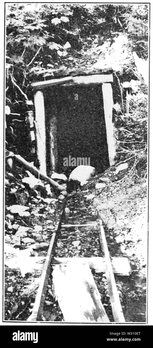 PSM V79 D425 Purdy rivendicazione tunnel entrata ovest del pastore creek Foto Stock