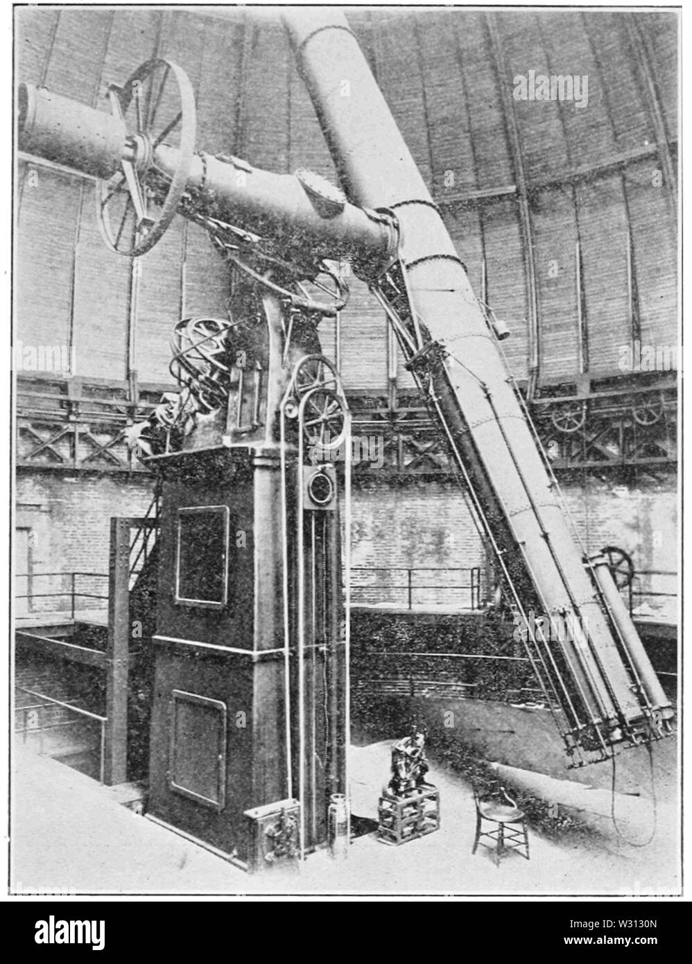 PSM V81 D417 il disgelo rifrattore fotografico Foto Stock