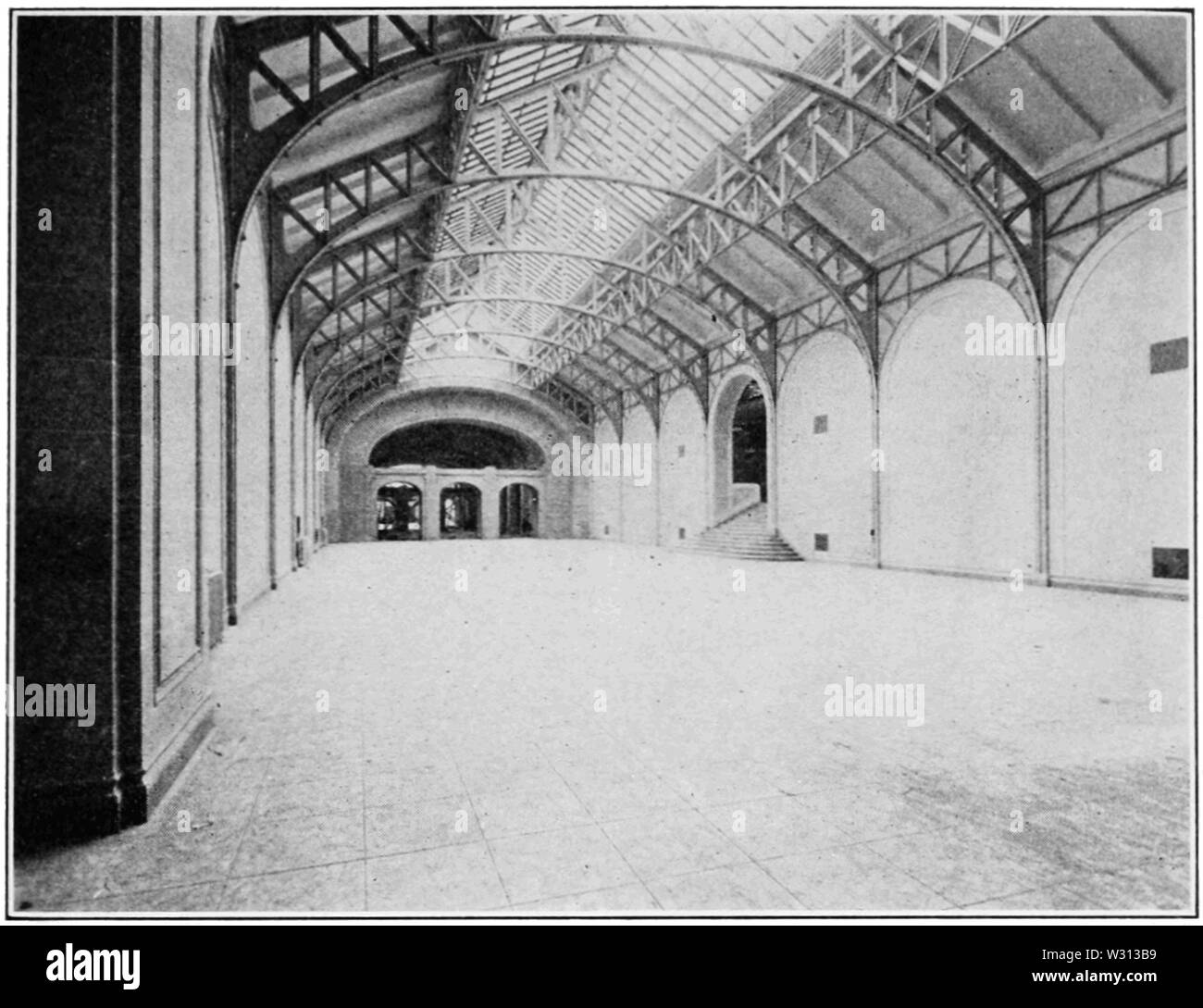 PSM V81 D525 Parte della sala di geologia Foto Stock