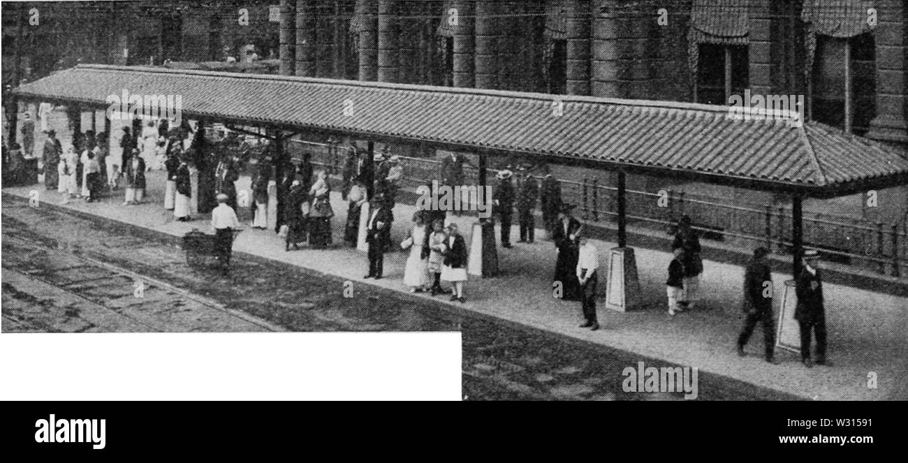 PSM V88 D038 Cincinnati street car rifugio Foto Stock