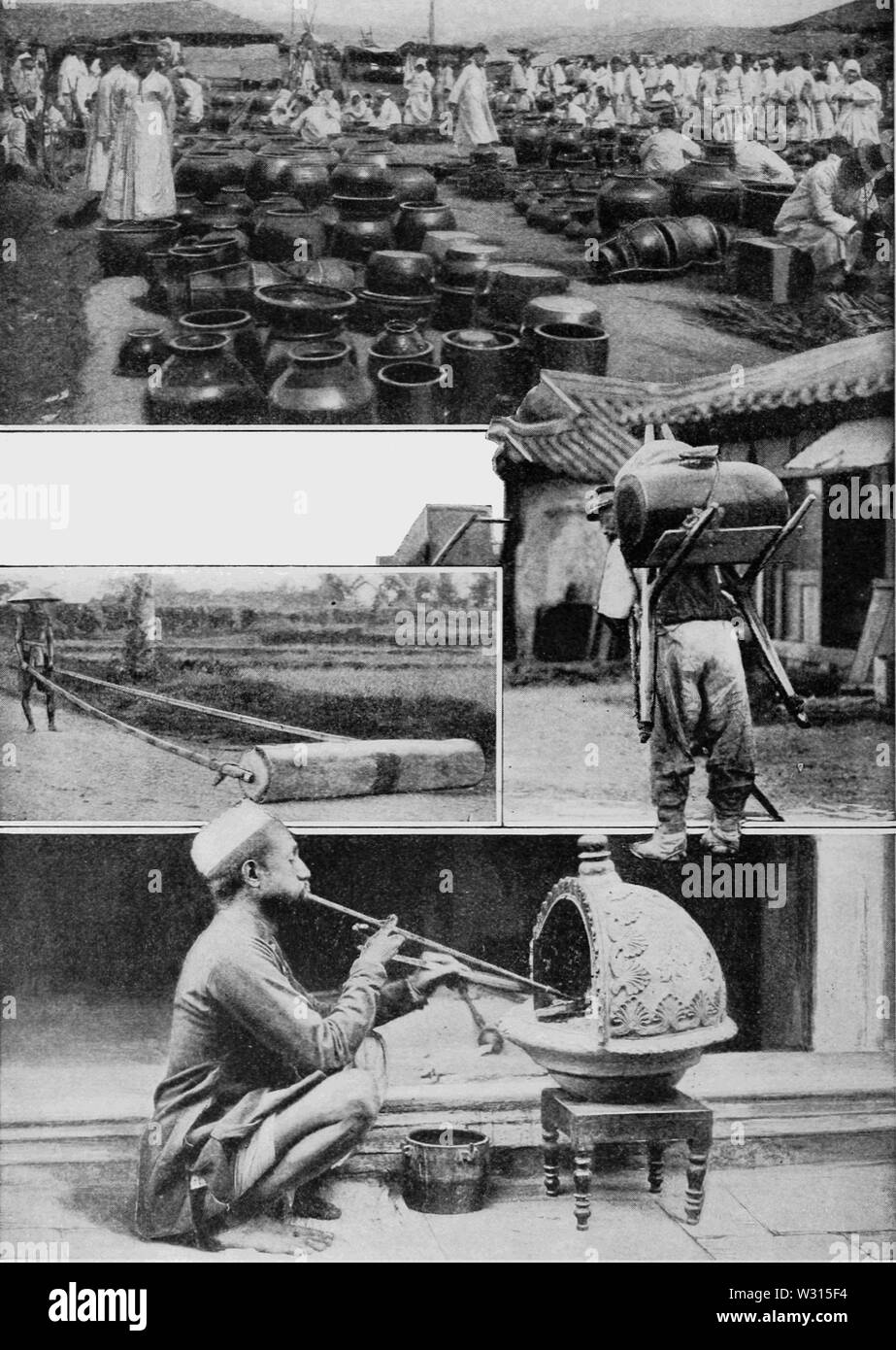 PSM V88 D080 Immagini di vita del nord e del sud-est asiatico Foto Stock