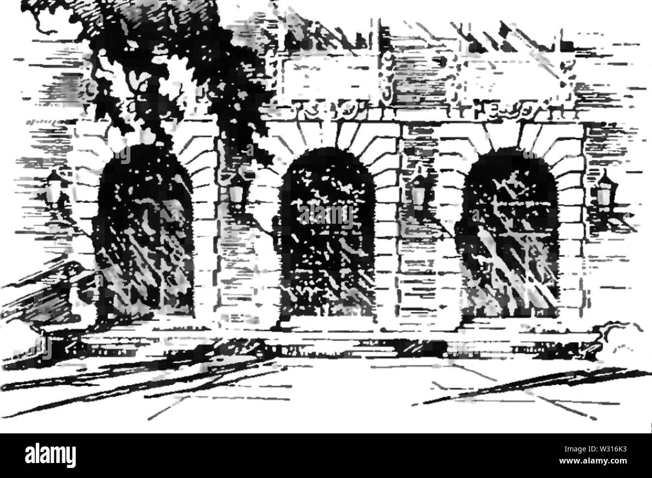 Pagina 002 (Gissing - degli Inferi, vol I, 1889) Foto Stock