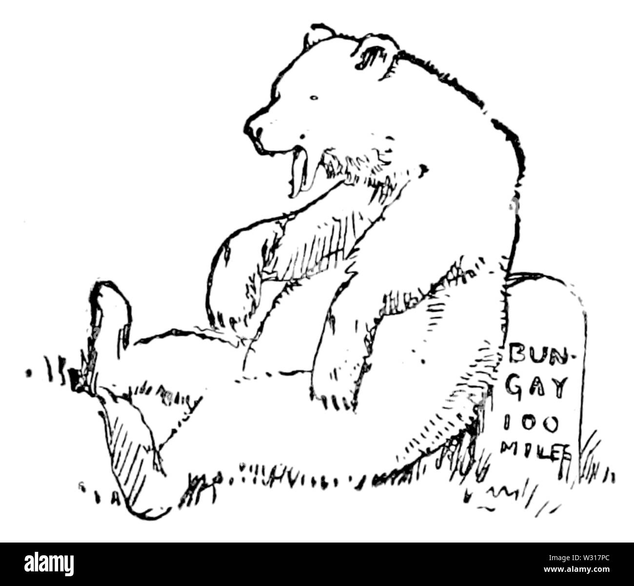 Pagina 164 illustrazione in inglese Fiabe Foto Stock