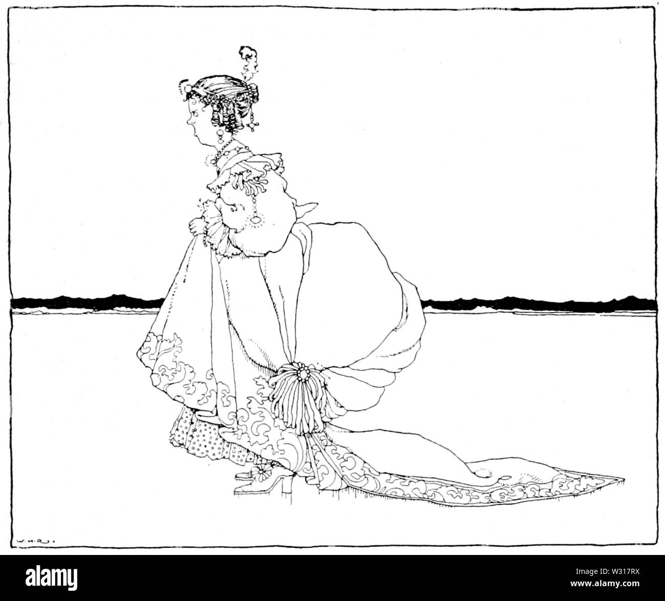 Pagina 189 del vecchio tempo storie (Perrault, Robinson) Foto Stock