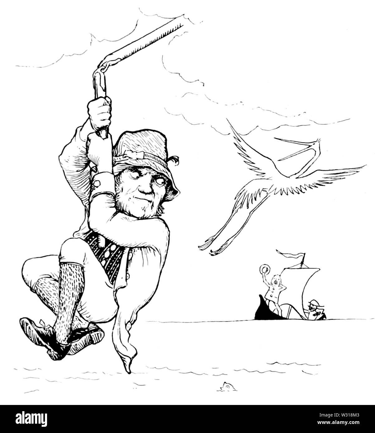 Pagina 78 illustrazione in più celtica Fiabe Foto Stock