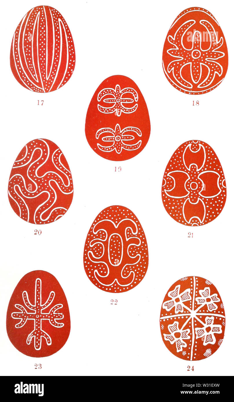 La piastra 16 Folk-Lore, vol 20 Foto Stock