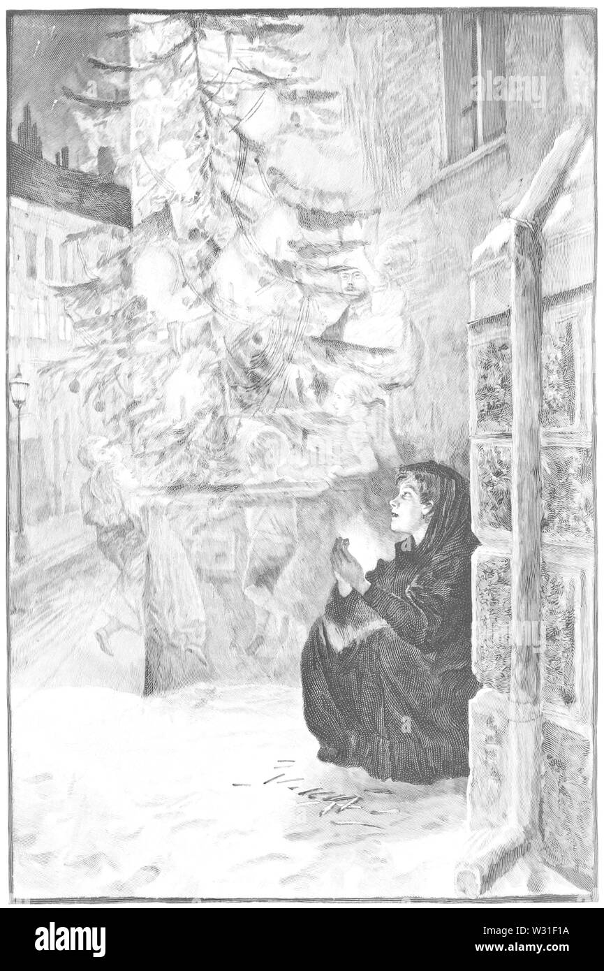 Piastra affacciata a pagina 406 di favole e racconti (Andersen, Tegner) Foto Stock