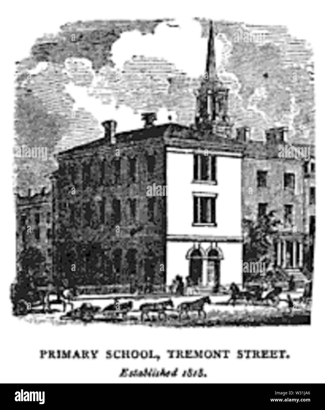 PrimarySchool TremontSt Boston Foto Stock