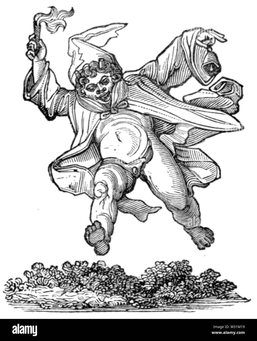 Editore design in Folk-Lore delle contee del Nord Foto Stock