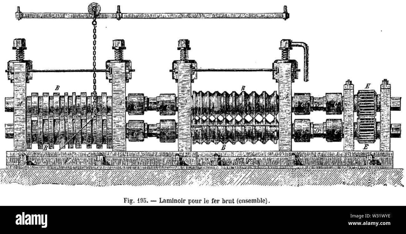 Laminatoio per copertura Ledebur Foto Stock