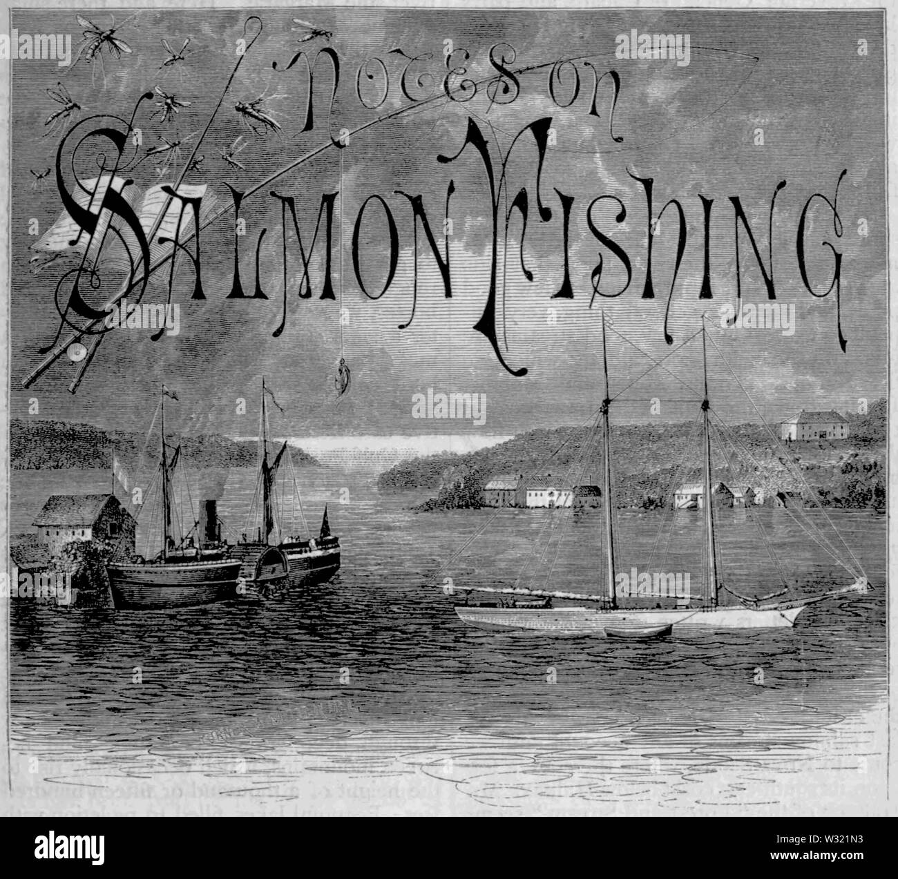 SMO V12 D775 bacino Gaspé - Canada Est Foto Stock