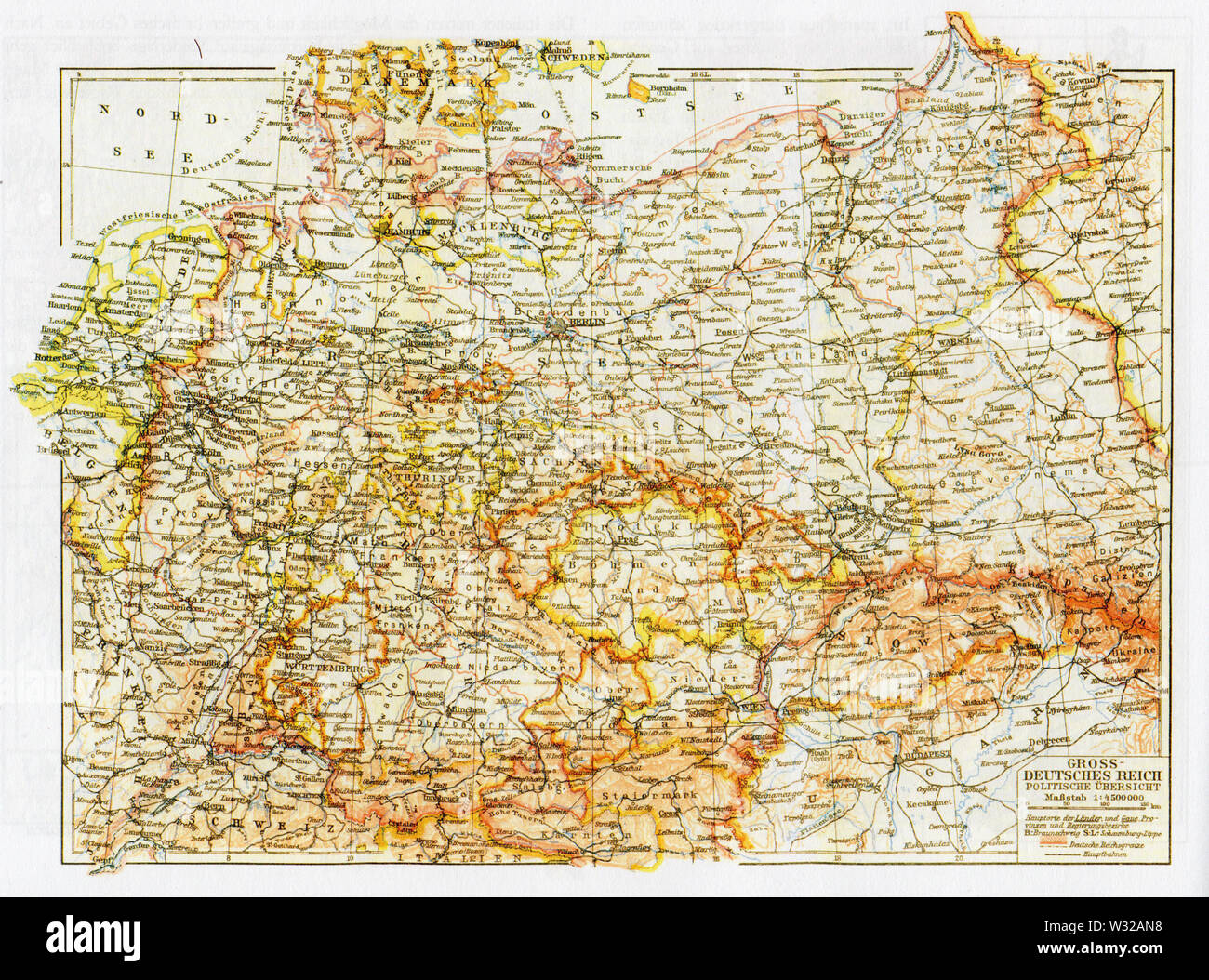 Soldaten-Altas 1941 Heft 39 Wehrmacht AbtInland Foto Stock