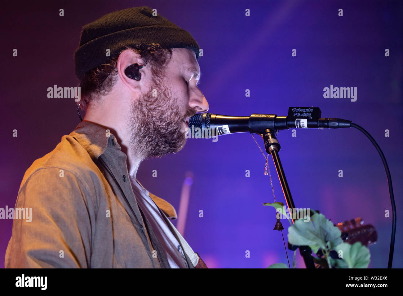 Bergen, Norvegia - Giugno 13th, 2019. Novo Amor esegue un concerto dal vivo durante il norvegese music festival Bergenfest 2019 a Bergen. (Photo credit: Gonzales foto - Jarle H. Moe). Foto Stock