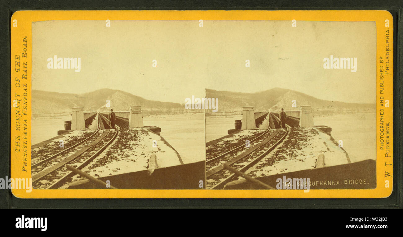 Ponte di Susquehanna, da Purviance, W T (William T) 3 Foto Stock