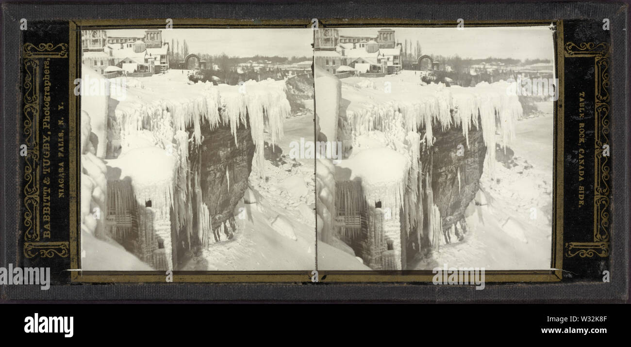 Tabella Rock, Canada lato, Babbitt & Tugby Foto Stock