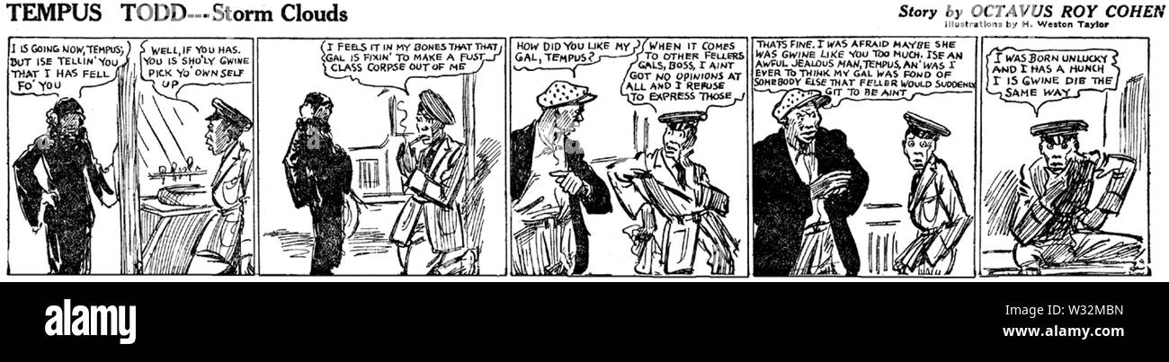 Il programma Tempus Todd (1923-06-09) Foto Stock
