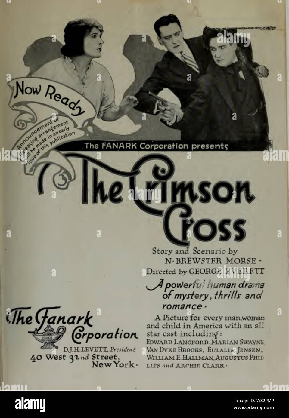 Il Crimson Cross 3 da George Everett 1920 Foto Stock