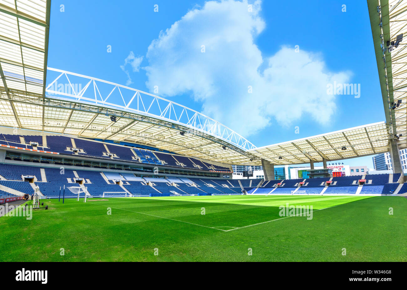 Visita Estadio do Dragao - il parco giochi ufficiali di FC Porto Foto Stock