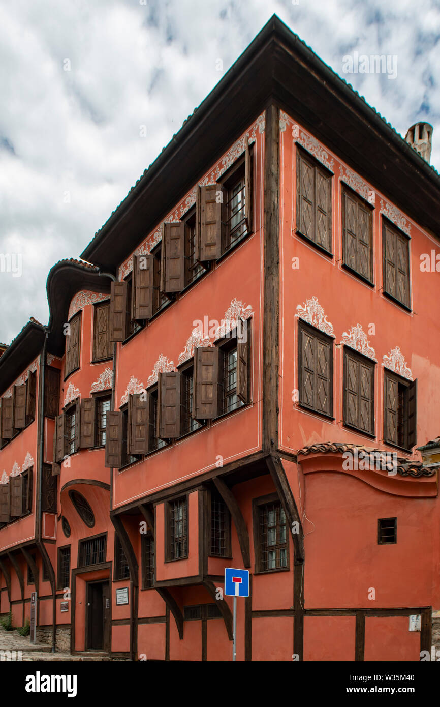 Regional History Museum, la Città Vecchia di Plovdiv, Bulgaria Foto Stock