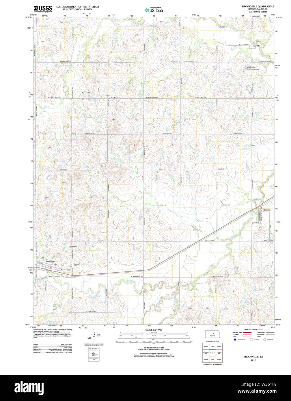 Mappa di brookville Immagini senza sfondo e Foto Stock ritagliate Alamy