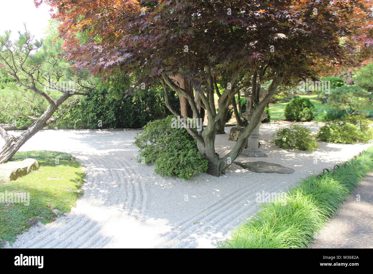 Giardino Zen Foto Stock