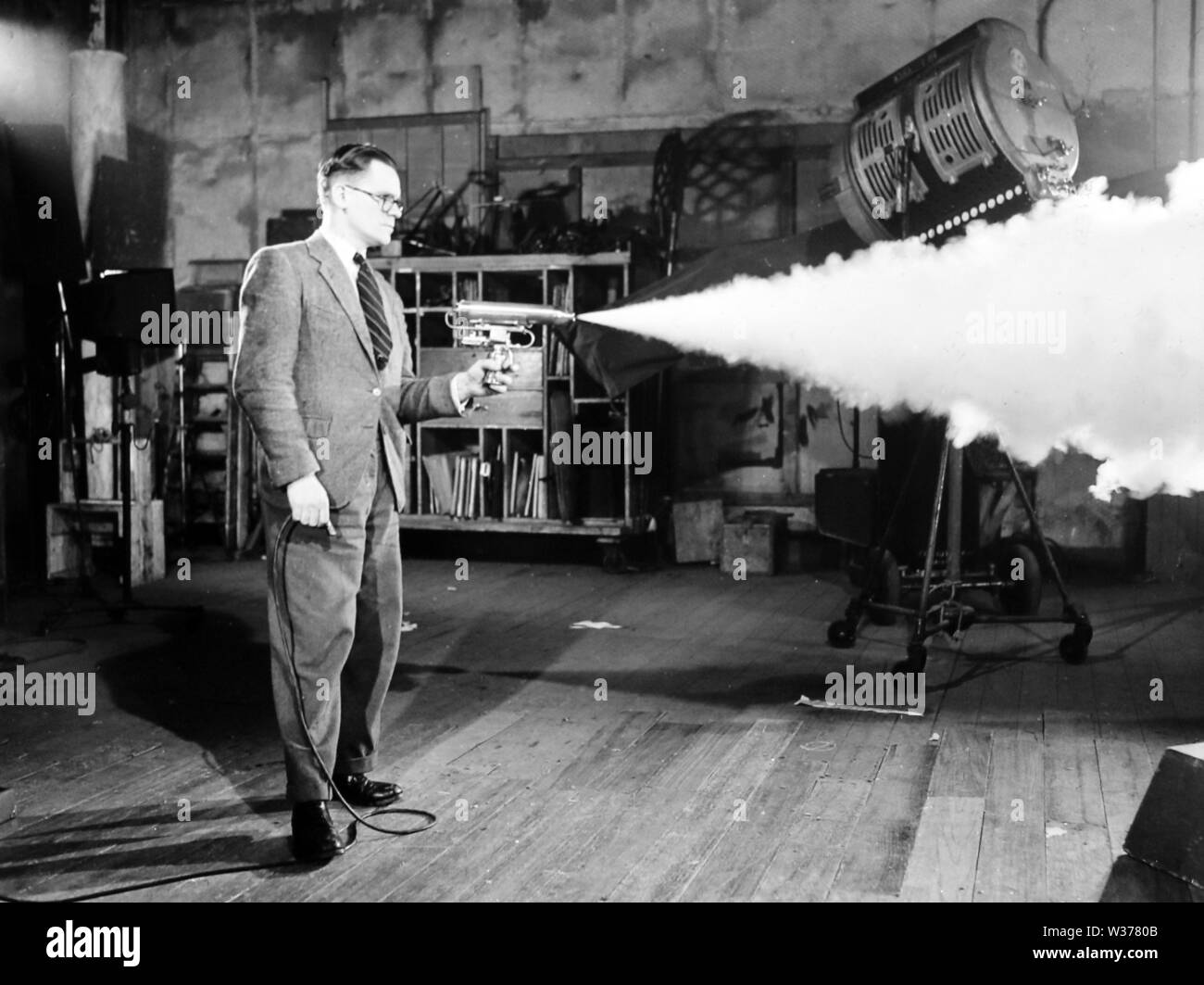 Ealing Studios macchina del fumo 1940s Foto Stock