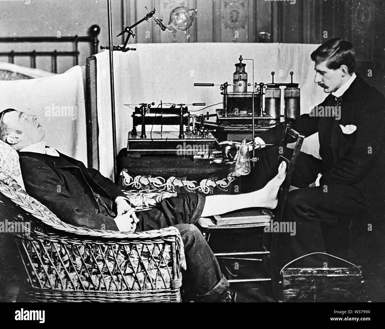 Xray attrezzature, Henry Augustus Rowland's Laboratory presso la John Hopkinds University Foto Stock