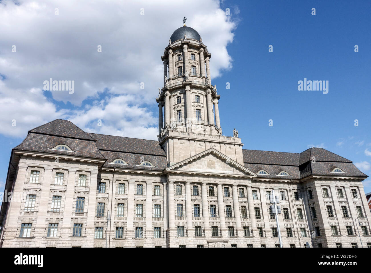 Germania Berlino Vecchio Municipio Altes Stadthaus Foto Stock