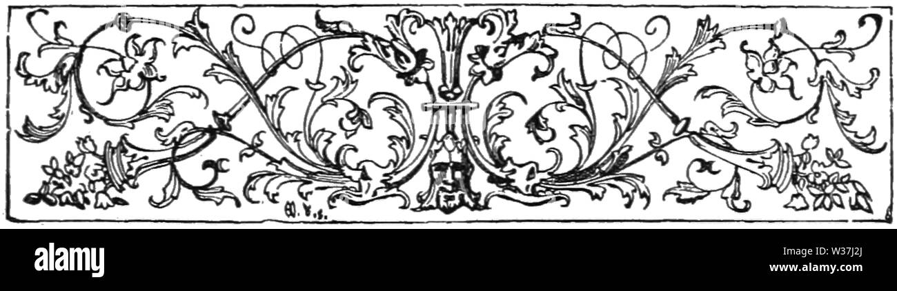 TSOM D355 decorazione di pagina Foto Stock