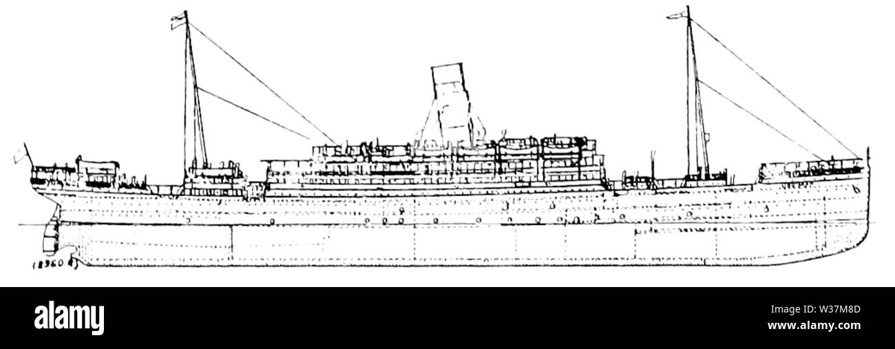 La turbina a vapore, 1911 - Fig 40 - Virginian Foto Stock