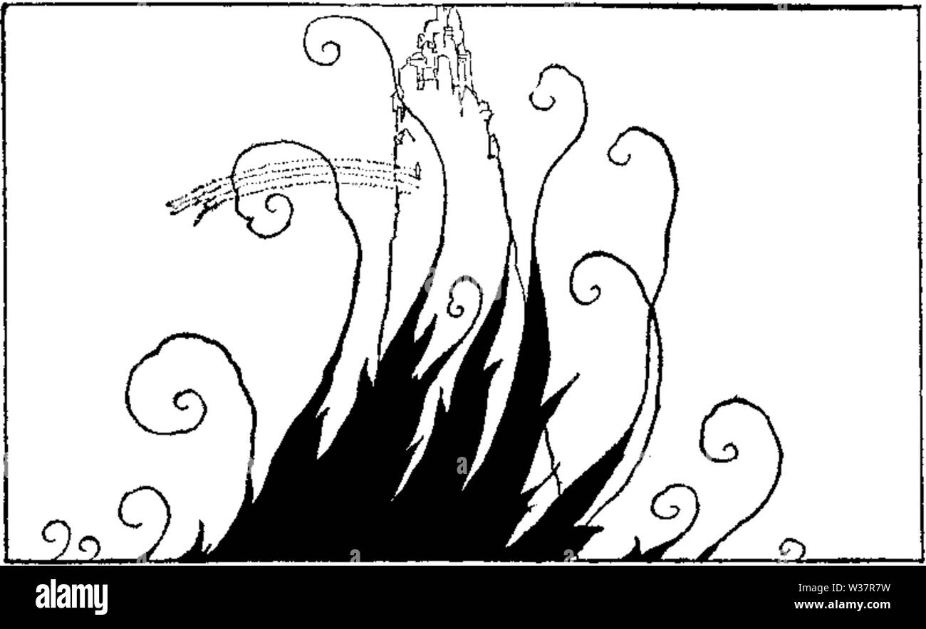 Il crepuscolo degli dei di Willy Pogany Foto Stock