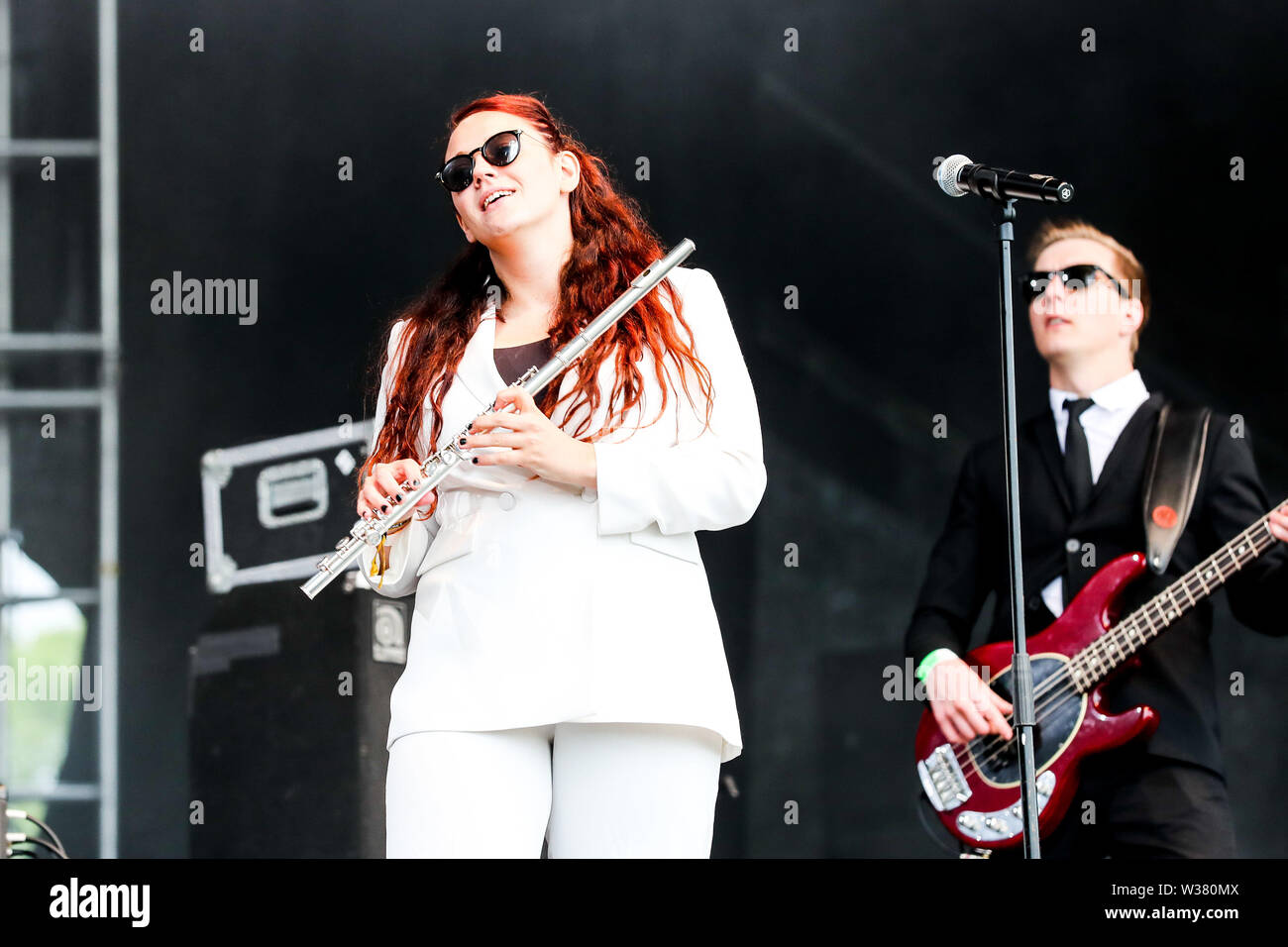 Giugno 23, 2019 - Reykjavâ€™k, Islanda - Music Artista N.A. STEF & la SP74 esegue durante il quinto segreto Solstice Festival in Laugadalur, Reykjavâ€™k, Islanda detenute da giugno 21-23, 2019...segreto Solstice, situato appena al di fuori di Reykjavik, Islanda, coerentemente vanta una lineup che è così diversificato e distintivo come il festival nei dintorni. Presentazione di alcuni dei più grandi del mondo di artisti contemporanei, amati musicisti di culto nonché fresco talento locale la festa continua per tutta la notte con un piccolo aiuto da parte del sole di mezzanotte che è quasi sempre presente per tutta l'estate equino Foto Stock
