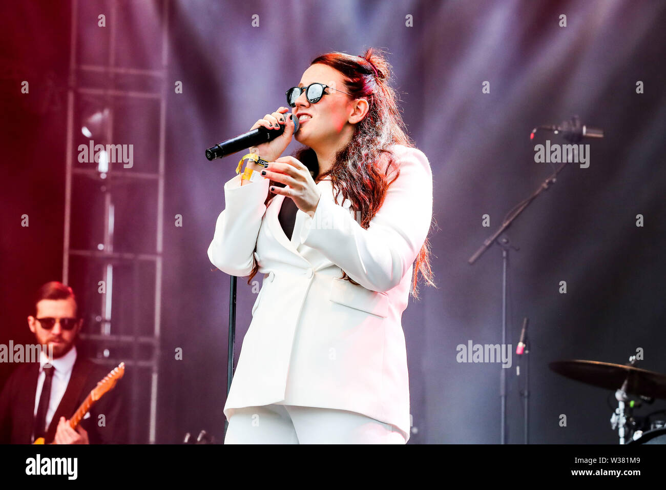 Giugno 23, 2019 - Reykjavâ€™k, Islanda - Music Artista N.A. STEF & la SP74 esegue durante il quinto segreto Solstice Festival in Laugadalur, Reykjavâ€™k, Islanda detenute da giugno 21-23, 2019...segreto Solstice, situato appena al di fuori di Reykjavik, Islanda, coerentemente vanta una lineup che è così diversificato e distintivo come il festival nei dintorni. Presentazione di alcuni dei più grandi del mondo di artisti contemporanei, amati musicisti di culto nonché fresco talento locale la festa continua per tutta la notte con un piccolo aiuto da parte del sole di mezzanotte che è quasi sempre presente per tutta l'estate equino Foto Stock