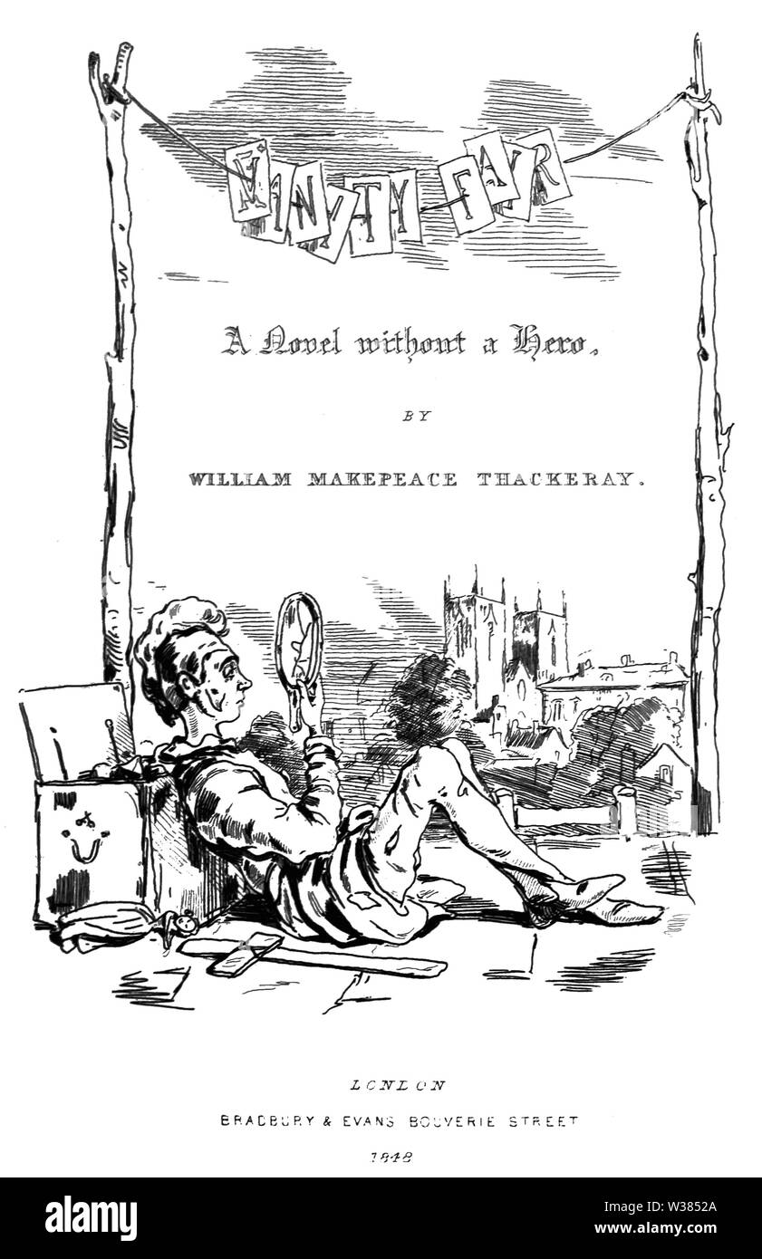 Vanity Fair D011 frontespizio Foto Stock