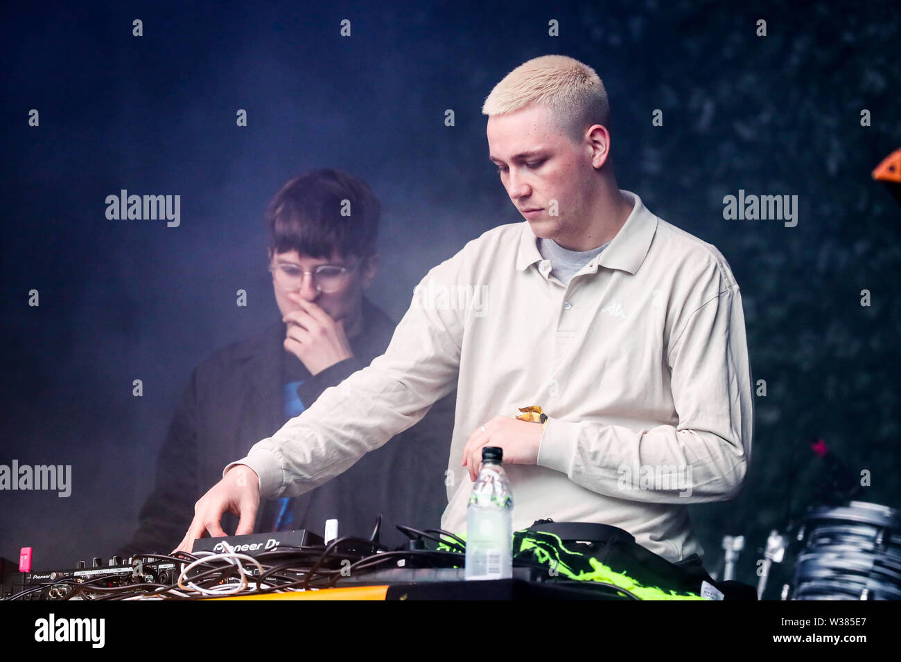 Giugno 23, 2019 - Reykjavâ€™k, Islanda - Musica rap artista STURLA ATLAS compie durante il quinto segreto Solstice Festival in Laugadalur, Reykjavâ€™k, Islanda detenute da giugno 21-23, 2019...segreto Solstice, situato appena al di fuori di Reykjavik, Islanda, coerentemente vanta una lineup che è così diversificato e distintivo come il festival nei dintorni. Presentazione di alcuni dei più grandi del mondo di artisti contemporanei, amati musicisti di culto nonché fresco talento locale la festa continua per tutta la notte con un piccolo aiuto da parte del sole di mezzanotte che è quasi sempre presente per tutta l'estate equinox. Foto Stock