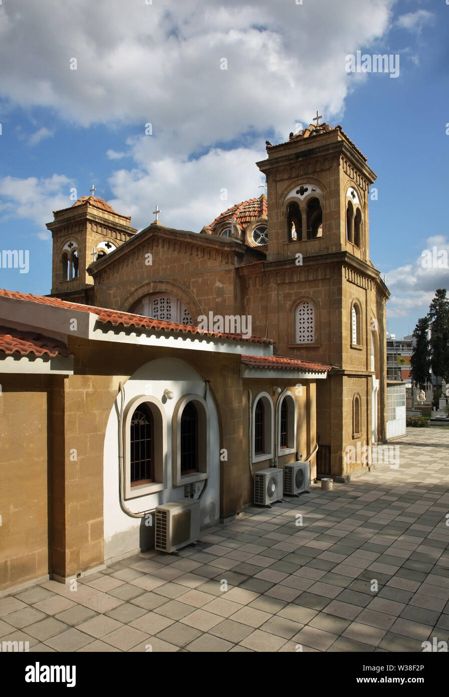 San Spiridione chiesa a Nicosia. Cipro Foto Stock