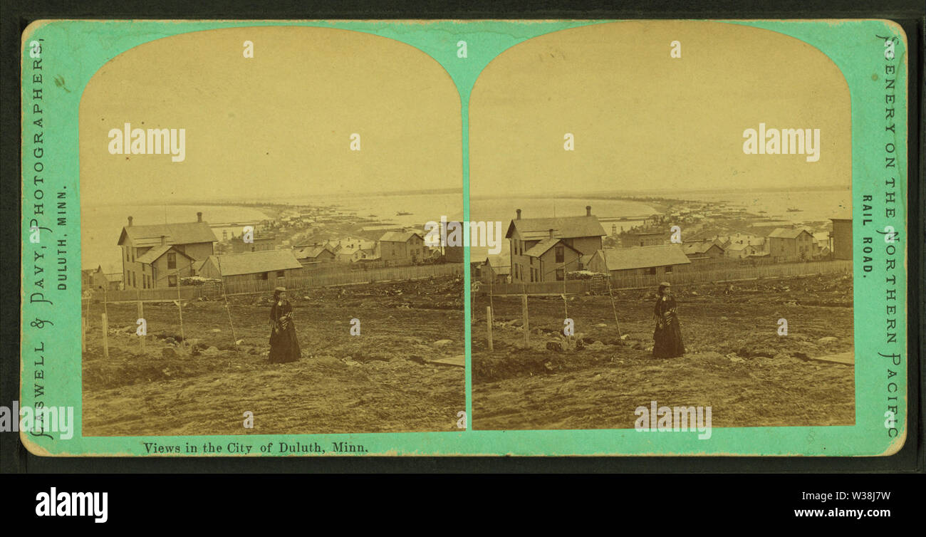 Vista della città di Duluth, DCIM, da Caswell & Davy Foto Stock