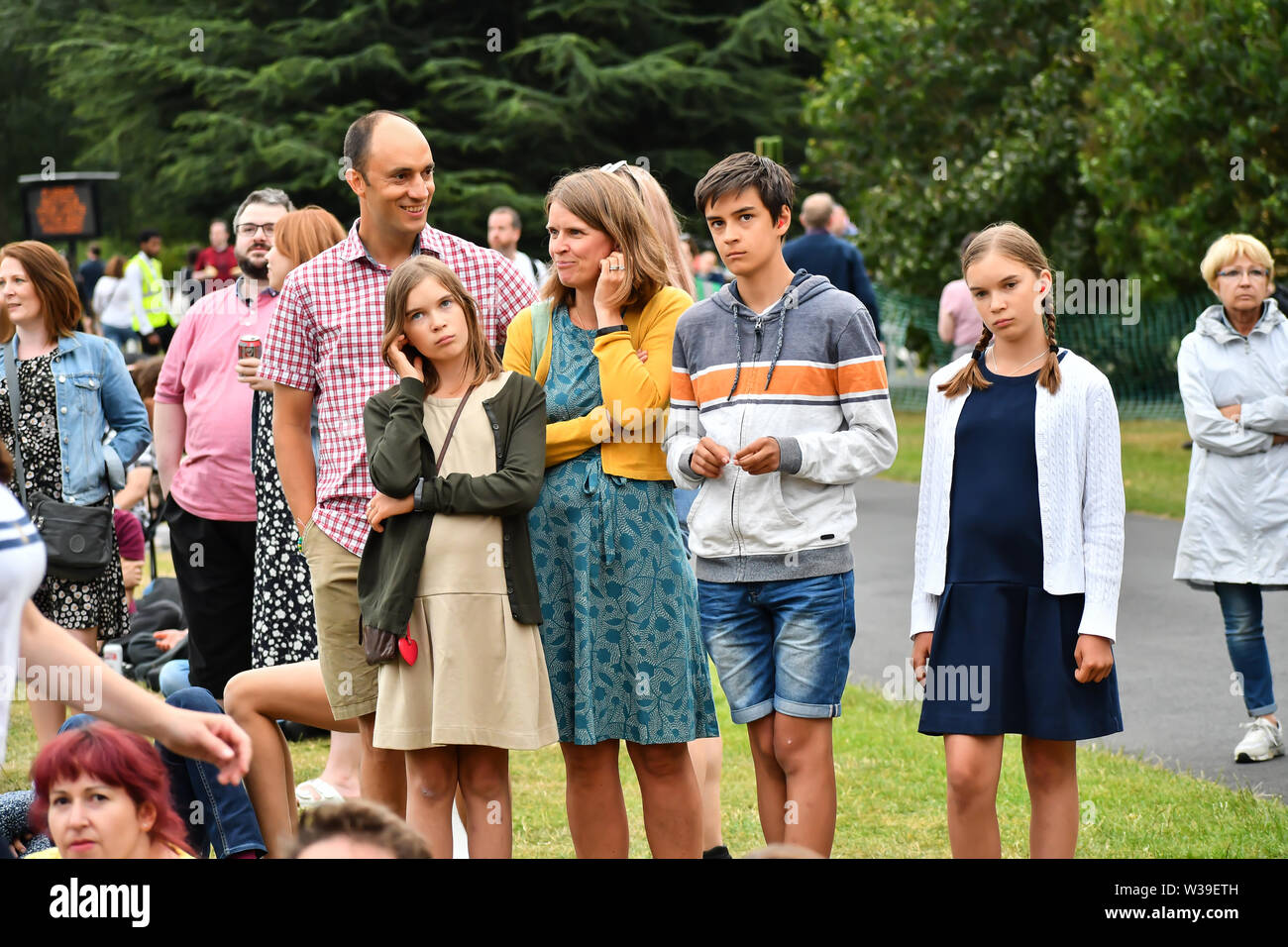 Londra, Regno Unito. 13 Luglio, 2019. Migliaia attents Garbage ha venduto più di 17 milioni di album in tutto il mondo e suonato in oltre 35 paesi vive a Kew la musica 2019 del 13 luglio 2019, Londra, Regno Unito. Credito: Picture Capital/Alamy Live News Foto Stock