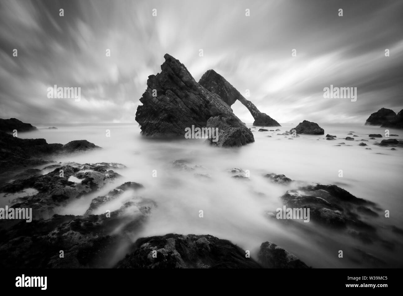 Paesaggio scozzese durante la stagione estiva. Foto Stock