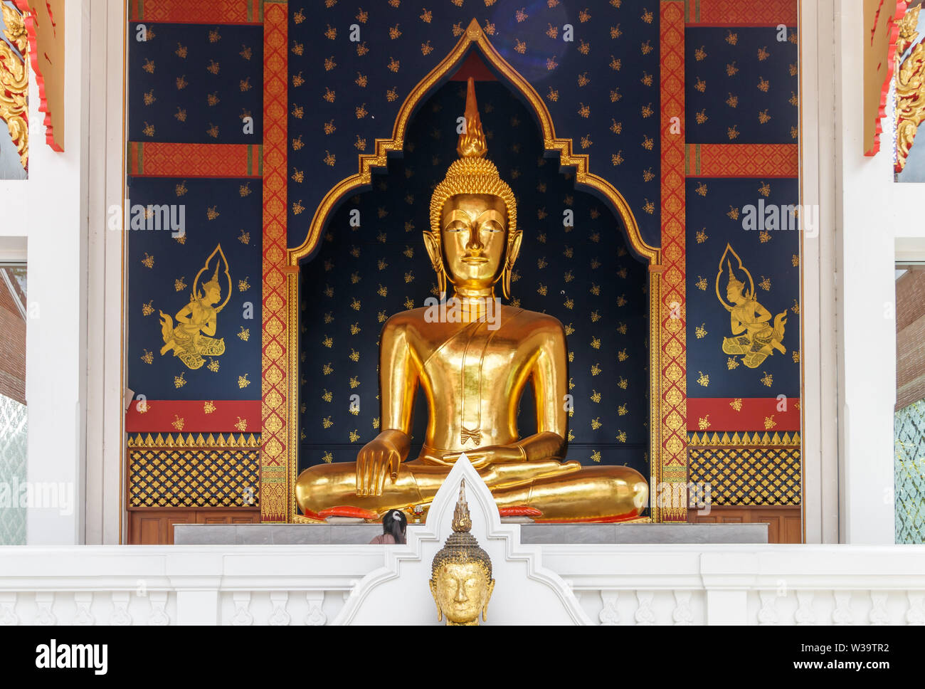 Bangkok, Thailandia - Luglio 23, 2018: Statua del Buddha in Bangkok Foto Stock