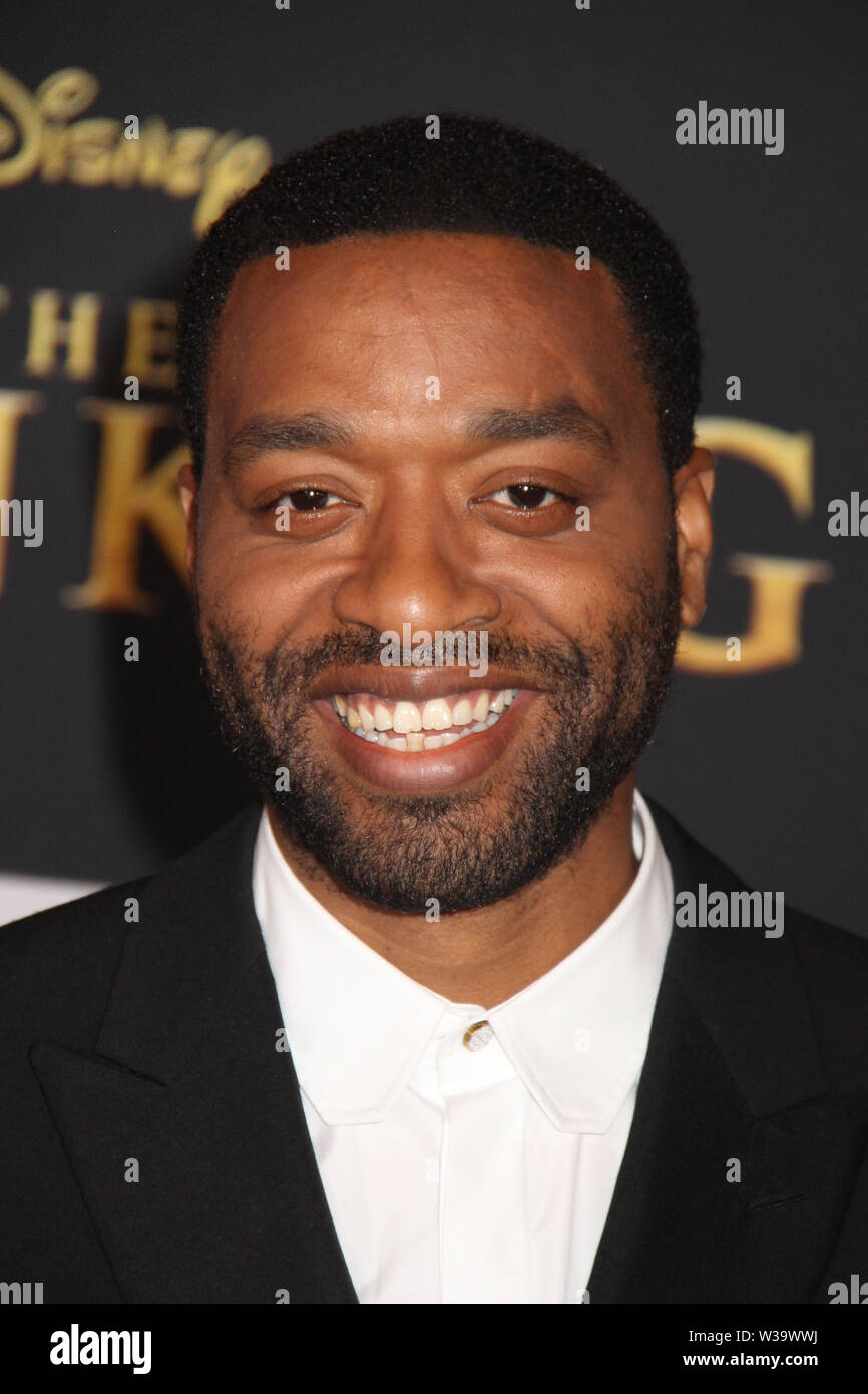 Chiwetel Ejiofor 07/09/2019 "Il Re Leone" Premiere detenute in Dolby Theater a Hollywood, CA Foto: Cronos/Hollywood News Foto Stock