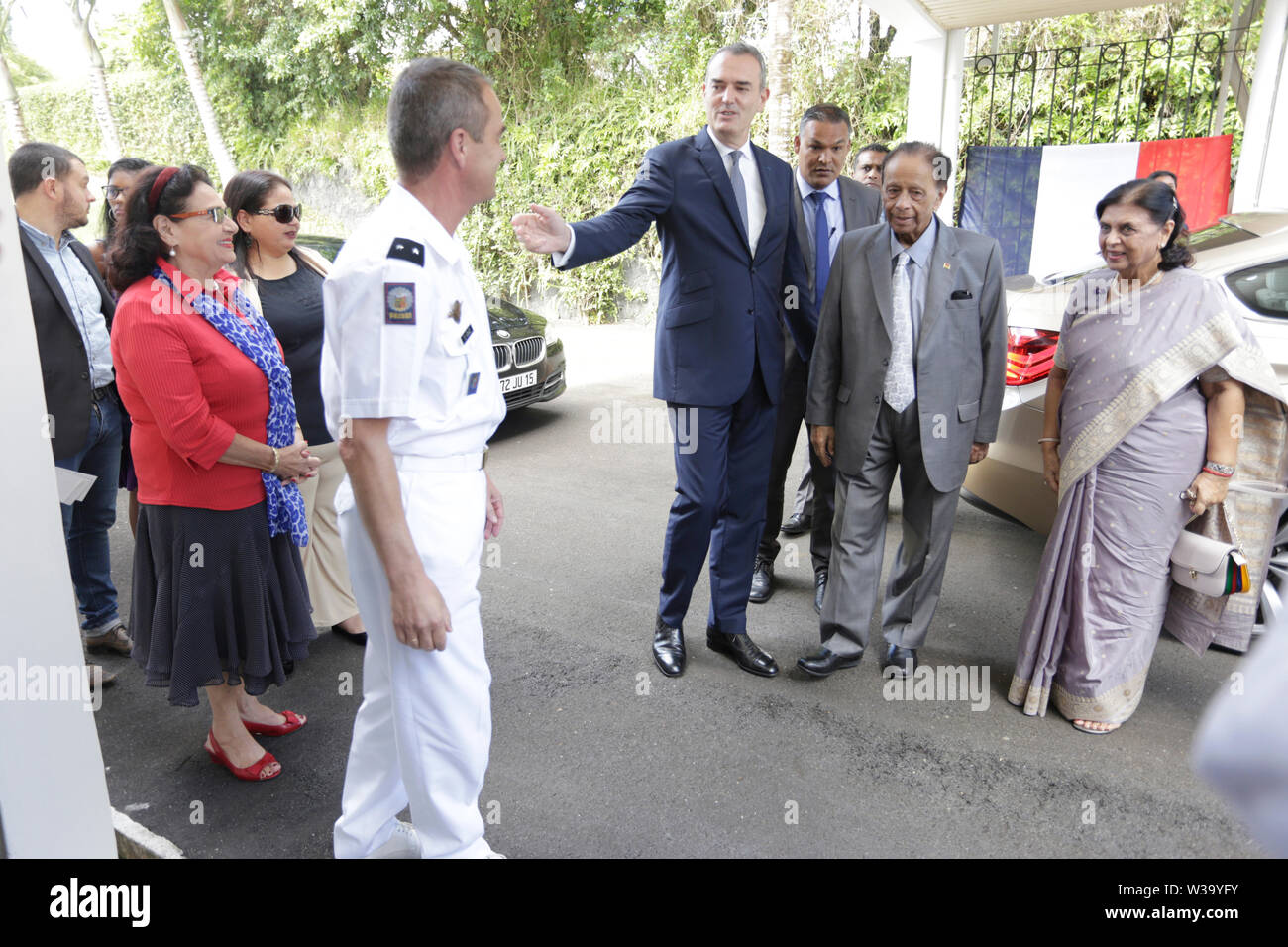 l’ambasciatore Emmanuel Cohet Foto Stock