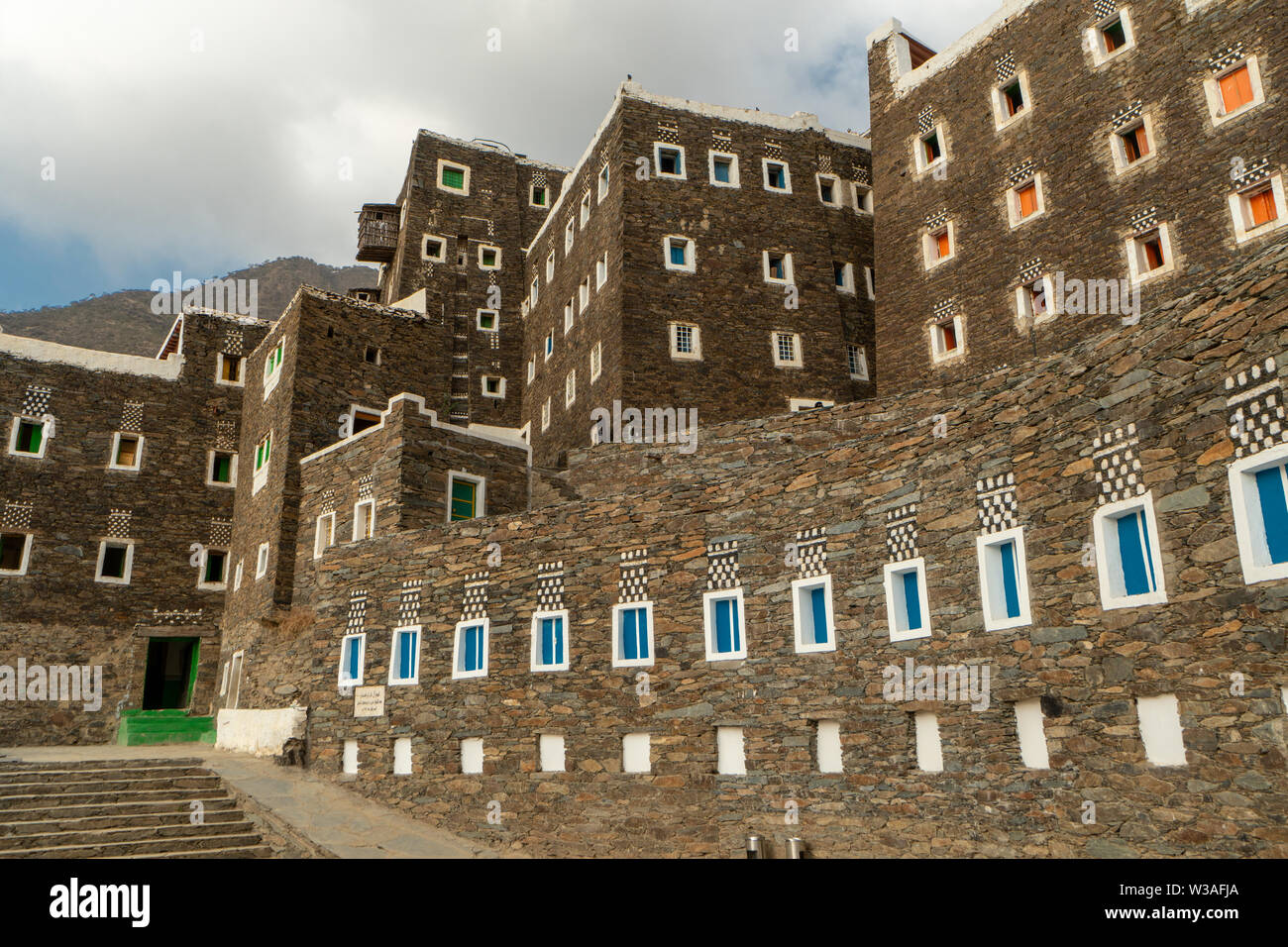 Patrimonio Rojal Vilage nella Provincia di Asir in Arabia Saudita Foto Stock