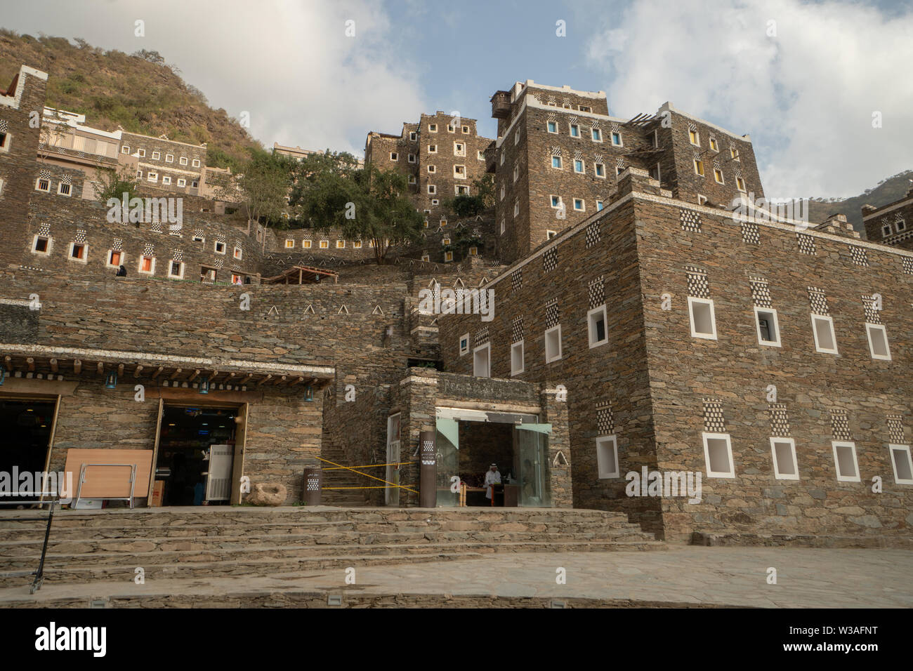 Patrimonio Rojal Vilage nella Provincia di Asir in Arabia Saudita Foto Stock