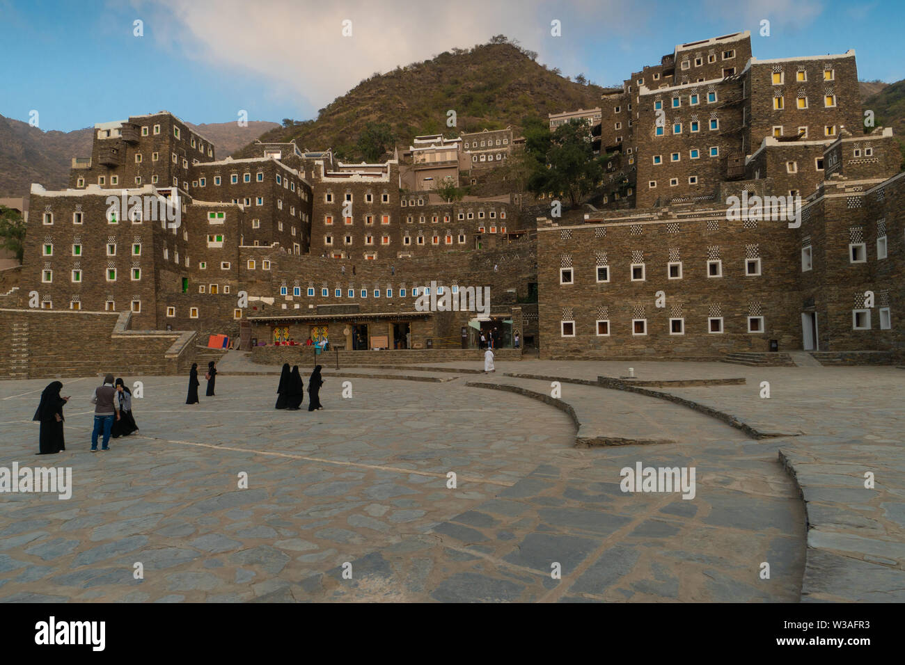 Patrimonio Rojal Vilage nella Provincia di Asir in Arabia Saudita Foto Stock