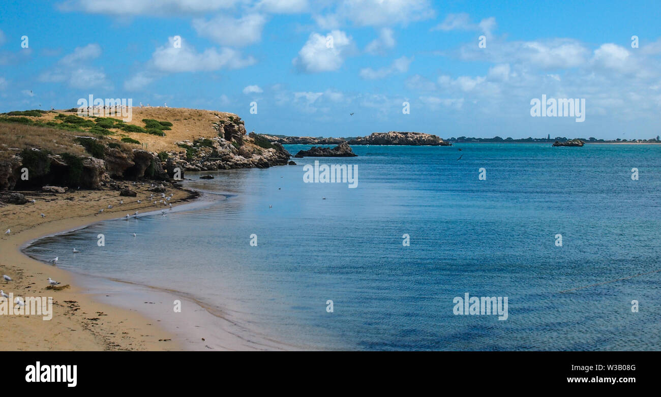 Spiaggia a Rockingham, Australia occidentale, Australia Foto Stock