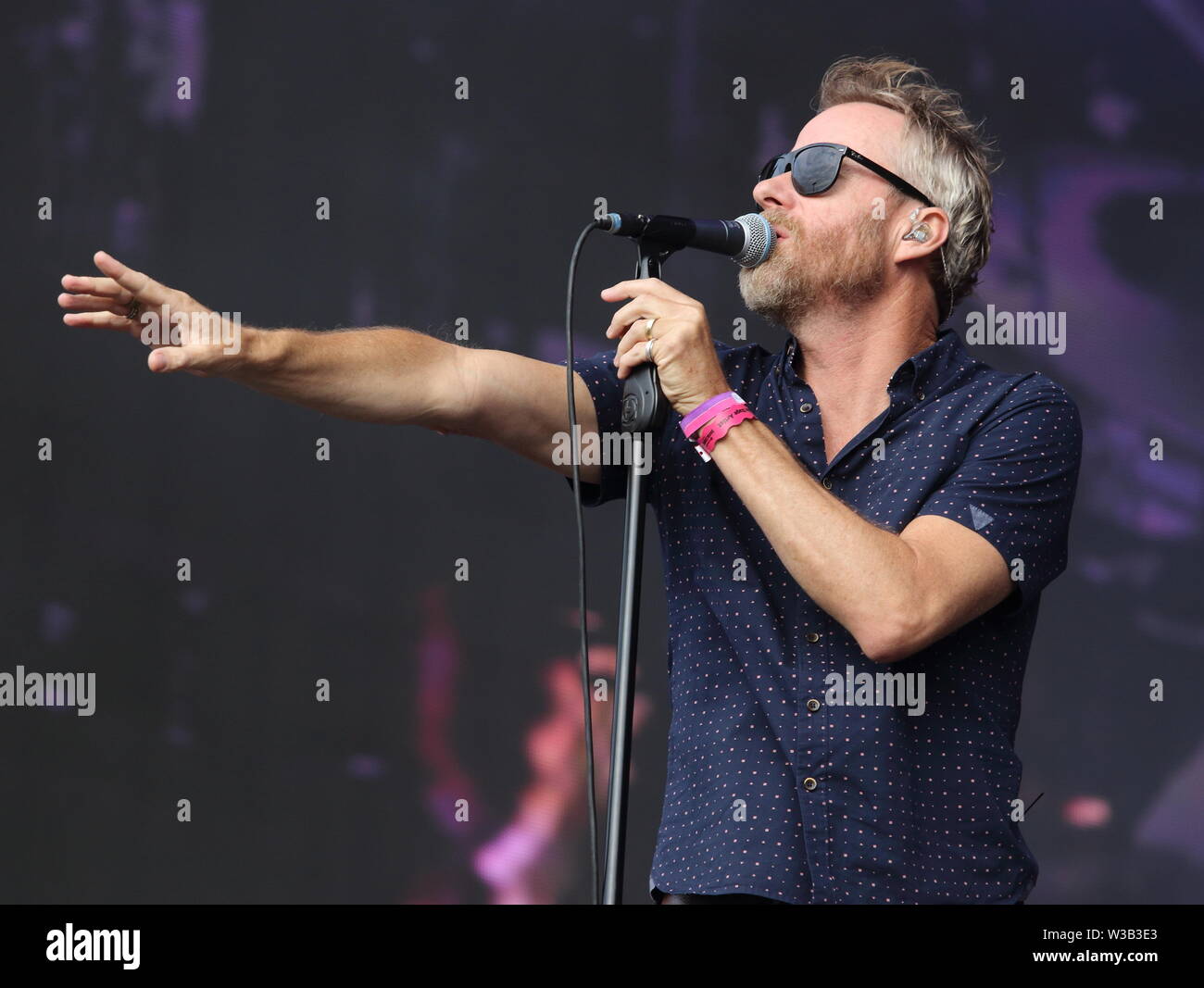 Londra, Regno Unito. 13 Luglio, 2019. Band americana esegue il giorno 4 presso il Hyde Park durante un britannico Festival Estivo a Londra. Credito: SOPA Immagini limitata/Alamy Live News Foto Stock